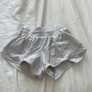 Size 2 hotty hots lululemon shorts never worn